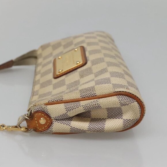 LOUIS VUITTON Damier Azur Eva Shoulder Bag 2way N55214 LV Auth 132641 - Picture 4 of 16